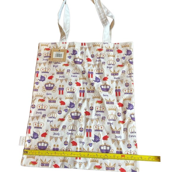 COPY - MILLY GREEN New Royal Shopper 100% Cotton Canvas Shopping Bag Corgi - Picture 7 of 9